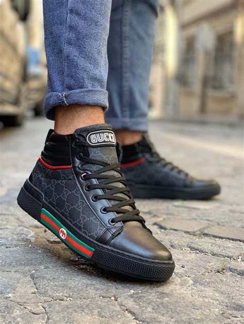 gucci black men's shoes|gucci men shoes clearance.